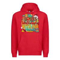 Red she works willingly with her hands teacher Premium Hoodie - NancyCooperArtShop