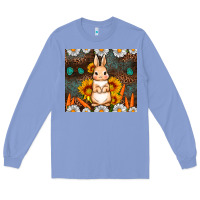 Colony Blue Rabbit daisy sunflower leopard 20oz tumbler Long Sleeve Tee - Neo Western