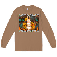 Toasted Coconut Rabbit daisy sunflower leopard 20oz tumbler Long Sleeve Tee - Neo Western