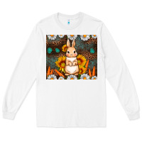 White Rabbit daisy sunflower leopard 20oz tumbler Long Sleeve Tee - Neo Western