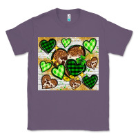 Lavender St. Patrick's Day hearts tumbler Classic Tee - Neo Western