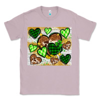 Lilac St. Patrick's Day hearts tumbler Classic Tee - Neo Western