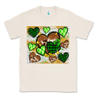 Natural St. Patrick's Day hearts tumbler Classic Tee - Neo Western