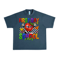 Midnight Navy first day of school vibes Urban Heavy Tee - texasbilliewilder