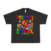 Pigment Black first day of school vibes Urban Heavy Tee - texasbilliewilder