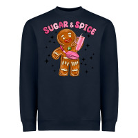 Navy sugar and spice Heavyweight Sweatshirt - MaliasSmallBusiness