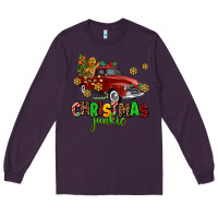 Plum christmas junkie Long Sleeve Tee - AdoDesignShop