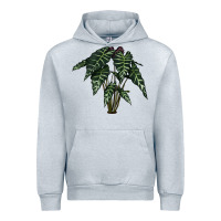Heather Grey Amazon Elephant Ear Urban Hoodie - LillyAllenDesigns