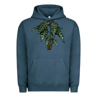 Pigment Midnight Navy Amazon Elephant Ear Urban Hoodie - LillyAllenDesigns