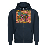 Navy little miss sassy pants Zipper Hoodie - JahusDesignShop