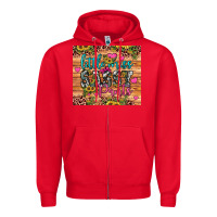 Red little miss sassy pants Zipper Hoodie - JahusDesignShop