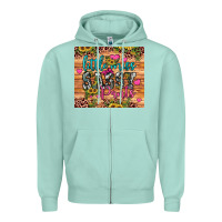 Seafoam little miss sassy pants Zipper Hoodie - JahusDesignShop