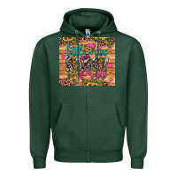 Sports Green little miss sassy pants Zipper Hoodie - JahusDesignShop