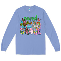 Saved By His Grace Long Sleeve Tee | Teevron