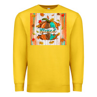 Lemon blessed pumpkin Premium Sweatshirt - NancyCooperArtShop