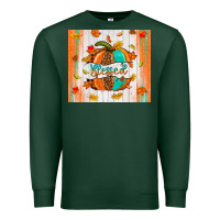 Sports Green blessed pumpkin Premium Sweatshirt - NancyCooperArtShop