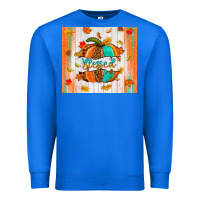 True Royal blessed pumpkin Premium Sweatshirt - NancyCooperArtShop