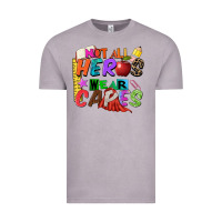 Vintage Zinc not all heros wear capes Vintage Tee - Zillion Design Studio