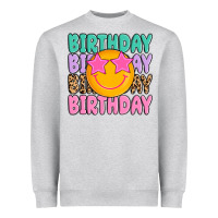 Heather Grey birthday Heavyweight Sweatshirt - MaliasSmallBusiness