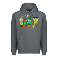 Rock teacher coffee cups Premium Hoodie - NancyCooperArtShop