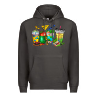 Smoke teacher coffee cups Premium Hoodie - NancyCooperArtShop