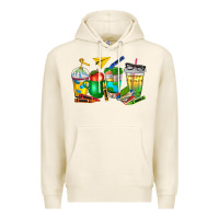 Tofu teacher coffee cups Premium Hoodie - NancyCooperArtShop