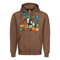 Chestnut cutest pupkins in the patch Zipper Hoodie - AdoDesignShop