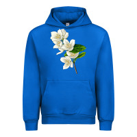 Cobalt Mock Oranges Urban Hoodie - LillyAllenDesigns