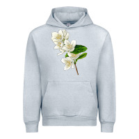 Heather Grey Mock Oranges Urban Hoodie - LillyAllenDesigns