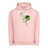 Pigment Salmon Mock Oranges Urban Hoodie - LillyAllenDesigns