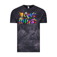 Cloud Black love wins Vintage Tee - Zillion Design Studio