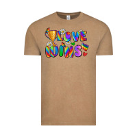 Vintage Coffee love wins Vintage Tee - Zillion Design Studio