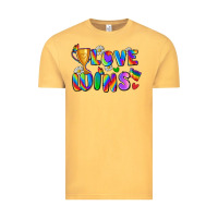 Vintage Mustard love wins Vintage Tee - Zillion Design Studio