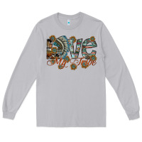Moon Dust love my tribe Long Sleeve Tee - SublimationCraftShop