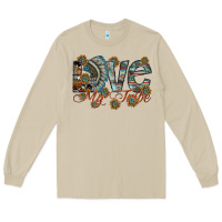 Mushroom love my tribe Long Sleeve Tee - SublimationCraftShop