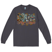 Smoke love my tribe Long Sleeve Tee - SublimationCraftShop