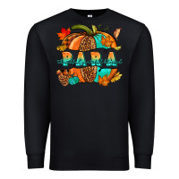 Black para pumpkin Premium Sweatshirt - NancyCooperArtShop