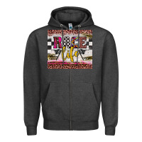 Charcoal Heather race life Zipper Hoodie - JahusDesignShop