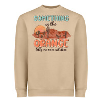 Mushroom something in the orange Heavyweight Sweatshirt - MaliasSmallBusiness