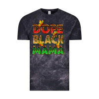 Cloud Black dope black mama with butterflies Vintage Tee - texasbilliewilder