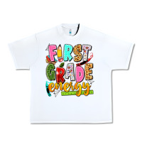 White first grade energy Urban Heavy Tee - texasbilliewilder