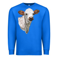 True Royal Texas Longhorn Calf Face Premium Sweatshirt - LillyAllenDesigns