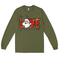Army Green for the of the christmas Long Sleeve Tee - CowhideDigitalArt