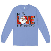 Colony Blue for the of the christmas Long Sleeve Tee - CowhideDigitalArt