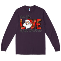 Plum for the of the christmas Long Sleeve Tee - CowhideDigitalArt