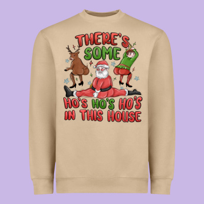 Heavyweight Sweatshirt there's some ho's ho's ho's in this house