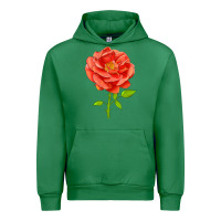 Emerald All A Twitter Rose Urban Hoodie - LillyAllenDesigns