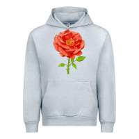 Heather Grey All A Twitter Rose Urban Hoodie - LillyAllenDesigns