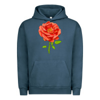 Pigment Midnight Navy All A Twitter Rose Urban Hoodie - LillyAllenDesigns