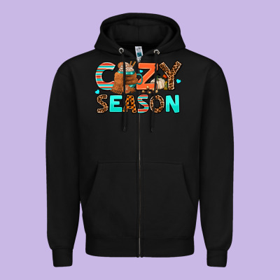 Cozy Season Zipper Hoodie Designed By Adodesignshop